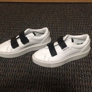adidas sleek super shoes velcro